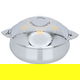 Lama Steel Al Saif Gallery food container, 3000 ml, Indian, gilded - silver product image 1