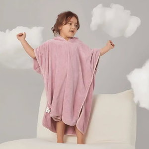 كابا لاطفال كورال فليس ريفي، 75×70 سم، مخيوط من الجانبين - اوركيد product image