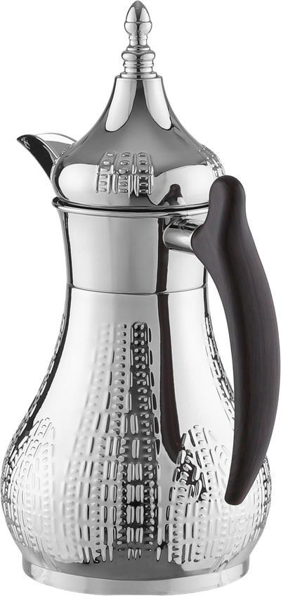 ترمس هيلة استيل السيف غاليري، 700 مل، يد خشب - فضي product image 3