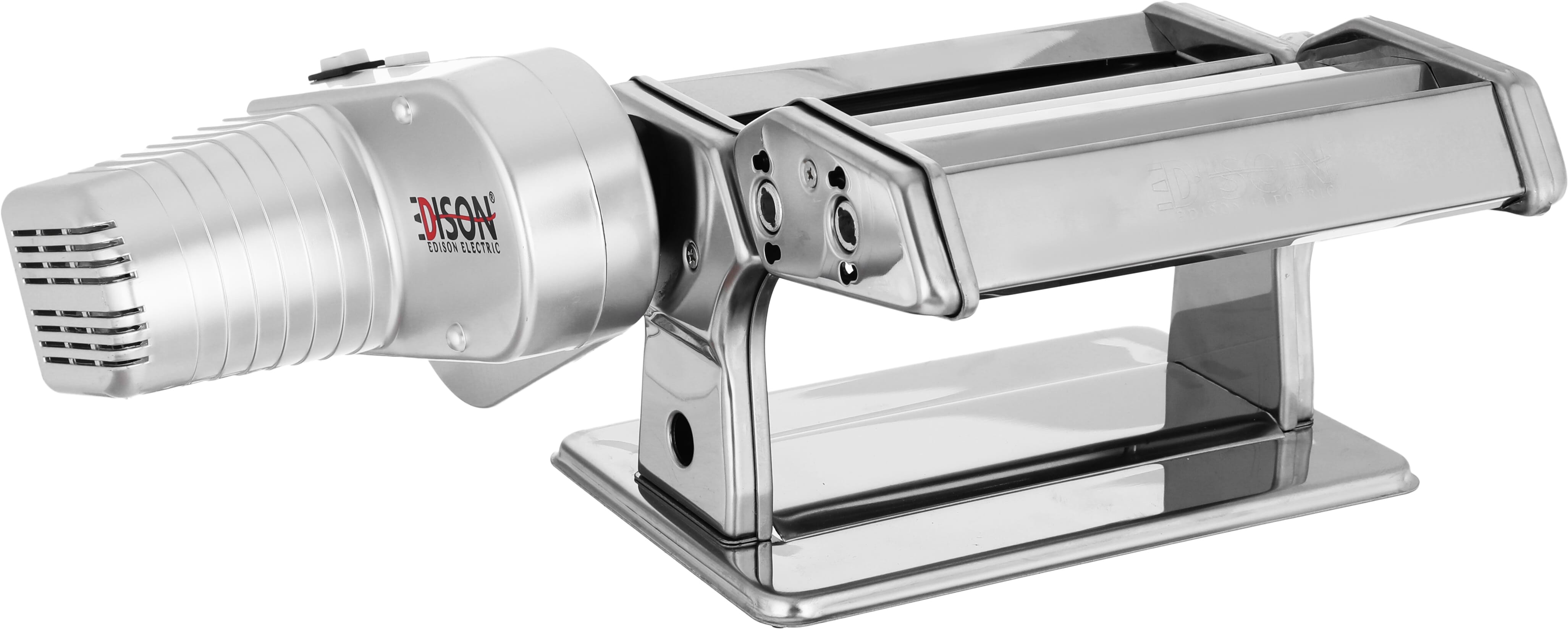 Edison dough roller and pasta machine, 90 Watt, steel - silver product image