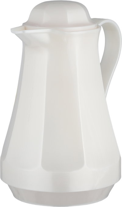 Rotpunkt 430 Thermos, 1 Liter, Glass Inner Container, Plastic Outer Body - Glossy White product image 3