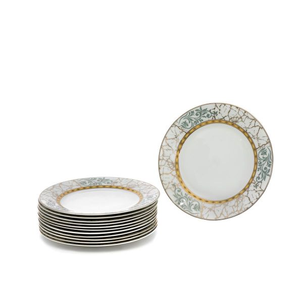 طقم سفرة بورسلان السيف غاليري، 86 قطعة - ابيض product image 7