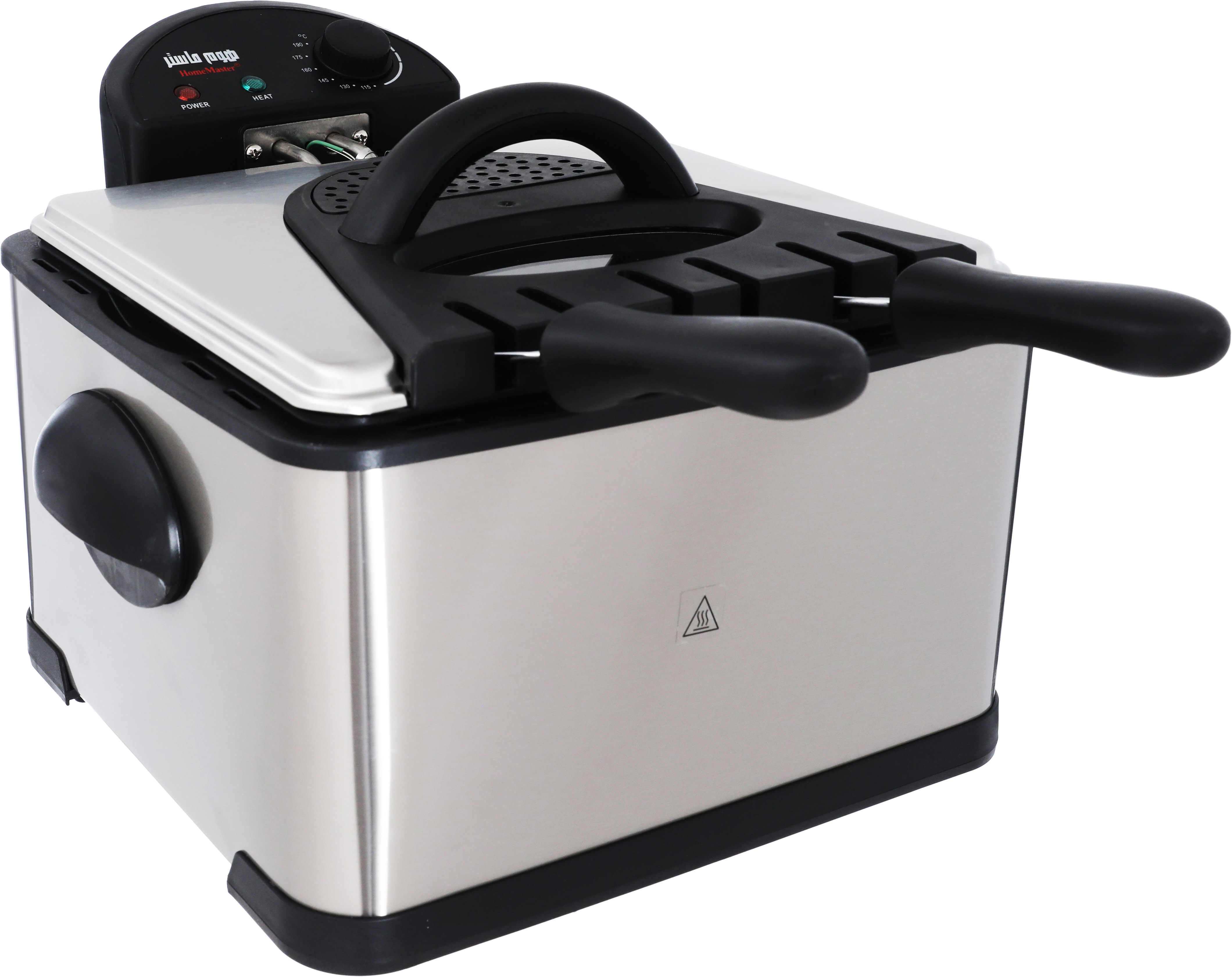 Home Master Tefal Electric Oil Fryer, 2000 Watt, 4 Liter, Temperature Control - Silver product image