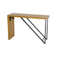 مدخل استقبال خشب، 120×79×40 سم - بني فاتح product image 3