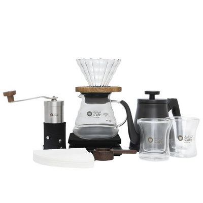 Edison I-Cave Coffee Maker Set, 6 Pieces - Black product image 2