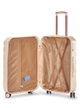 طقم شنط سفر ABS ليمرا، 6 مقاسات، 4 عجلات، WM-222 - بيج product image 2