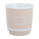 Al Saif Gallery porcelain mug, 100 ml, with writing - Beige product image 1
