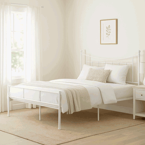 سرير حديد، 35×180×20 سم - أبيض product image