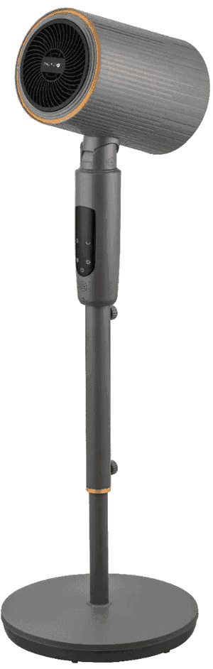 مروحة عمودية و دفاية دوتس، 2200 واط،، شاشة LED، ريموت كنترول، TTF1020GO - رمادي product image