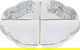 Al saif Gallery Porcelain Bowl and Saucer Set, 5 Pieces - White product image 2