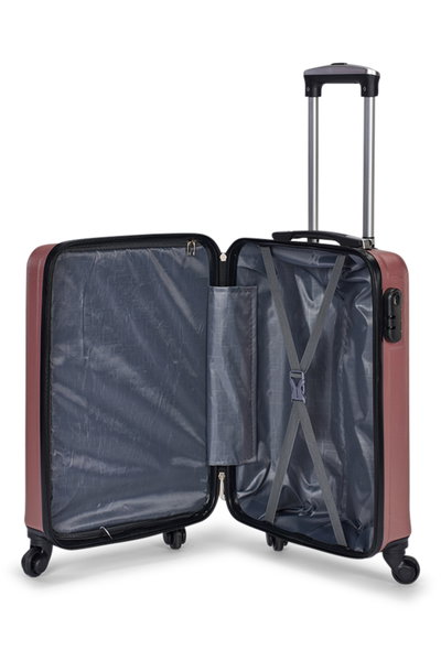 Limra WM-191 ABS Luggage Set, 3 Sizes, 4 Wheels, Combination Lock - Rose Gold product image 7