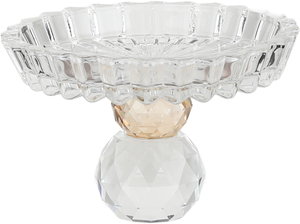 Al Saif Gallery Stated Presents Glass, Clear Base, 11X11X7 Cm - Honey Clear product image