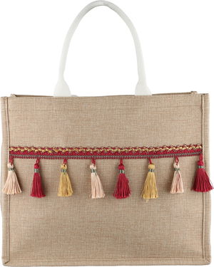 شنطة ترامس قماش السيف غاليري، 38×19×31 سم، مربع - متعدد الألوان product image