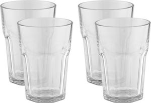 طقم كاسات زجاج اكسلنت هاوس وير، 4 قطع، 360 مل - شفاف product image