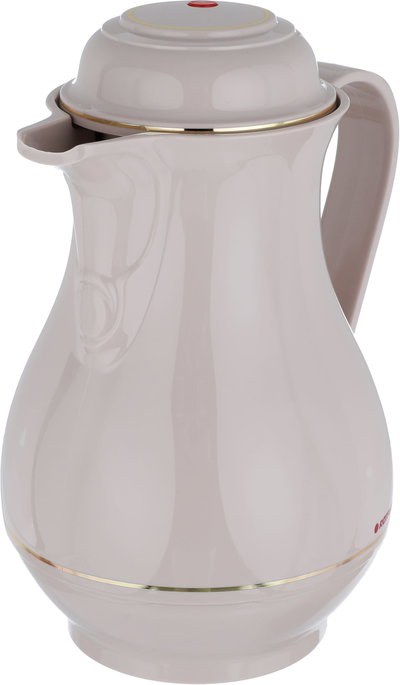 Rotpont thermos, 1 liter, glass inner container, plastic outer shell - light pink product image 3