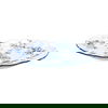 طقم عشاء بورسلان مشجر أزرق السيف غاليري، 24 قطعة - أبيض product image 6