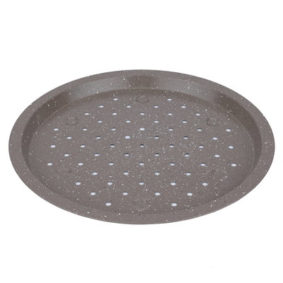 Al Saif Gallery Bake Chef Granite Pizza Tray, 35 X 35 X 2.5 Cm - Light Brown product image 1
