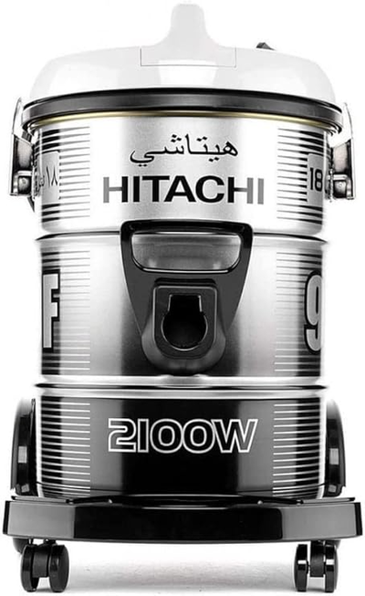 مكنسة برميل هيتاشى، 2100 واط، 18 لتر، قدرة شفط 480 واط، CV-950HPG - رمادي product image 3