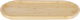 Al Saif Gallery wooden sweet serving dish, 34 x 14 x 2 cm, oval, medium - brown product image 1
