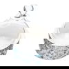 Al Saif Gallery porcelain Tamriya, 13x13x12 cm, with lid - white product image 2
