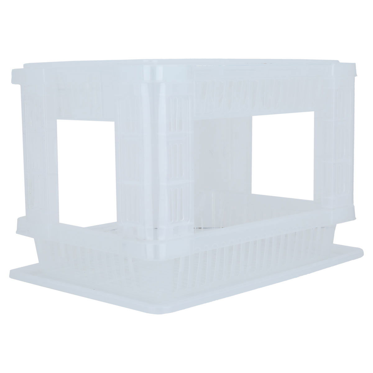 Proof plastic 2-tier dish stand, 42 x 39 cm - white product image
