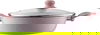 Rocky Granite Cookware Set with Glass Lid, 9 Pieces - Pink product image 3