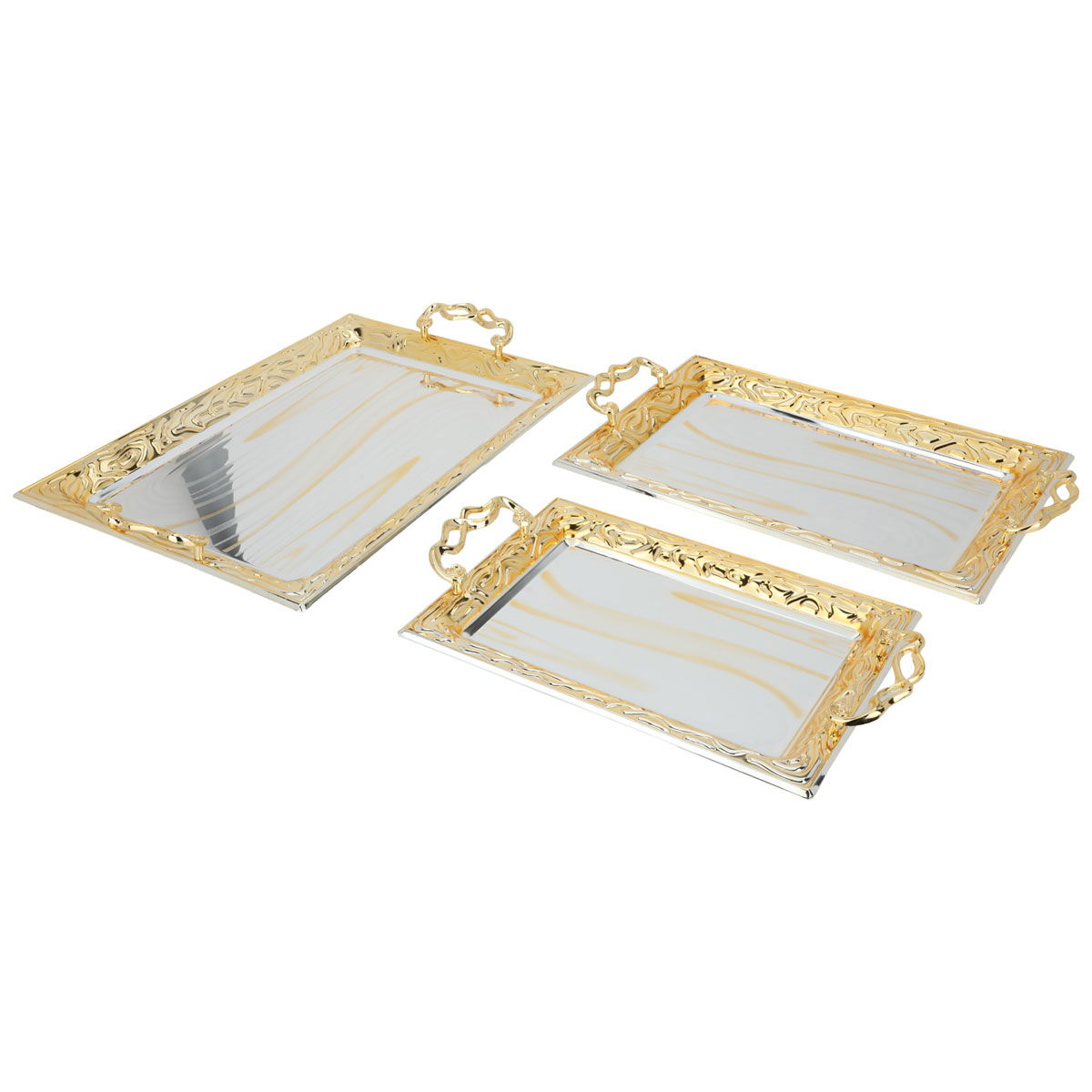 طوفريات استيل السيف غاليري، مستطيلة - فضي product image 2