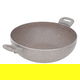 Rocky Granite Deep Frying Pan, 24 cm, 2 Handles - Beige product image 3