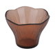 Al Saif Gallery Glass Serving Bowl - Brown product image 1