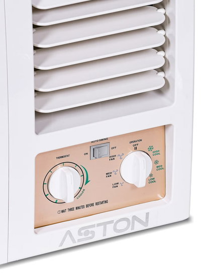 مكيف شباك استون، بارد فقط، 20000 وحدة حرارية، 1.5طن، ASWAC24TL6 - ابيض product image 2