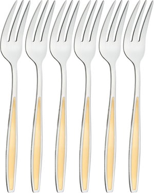 طقم شوك حلا أستيل السيف غاليري، 6 قطع - فضي product image