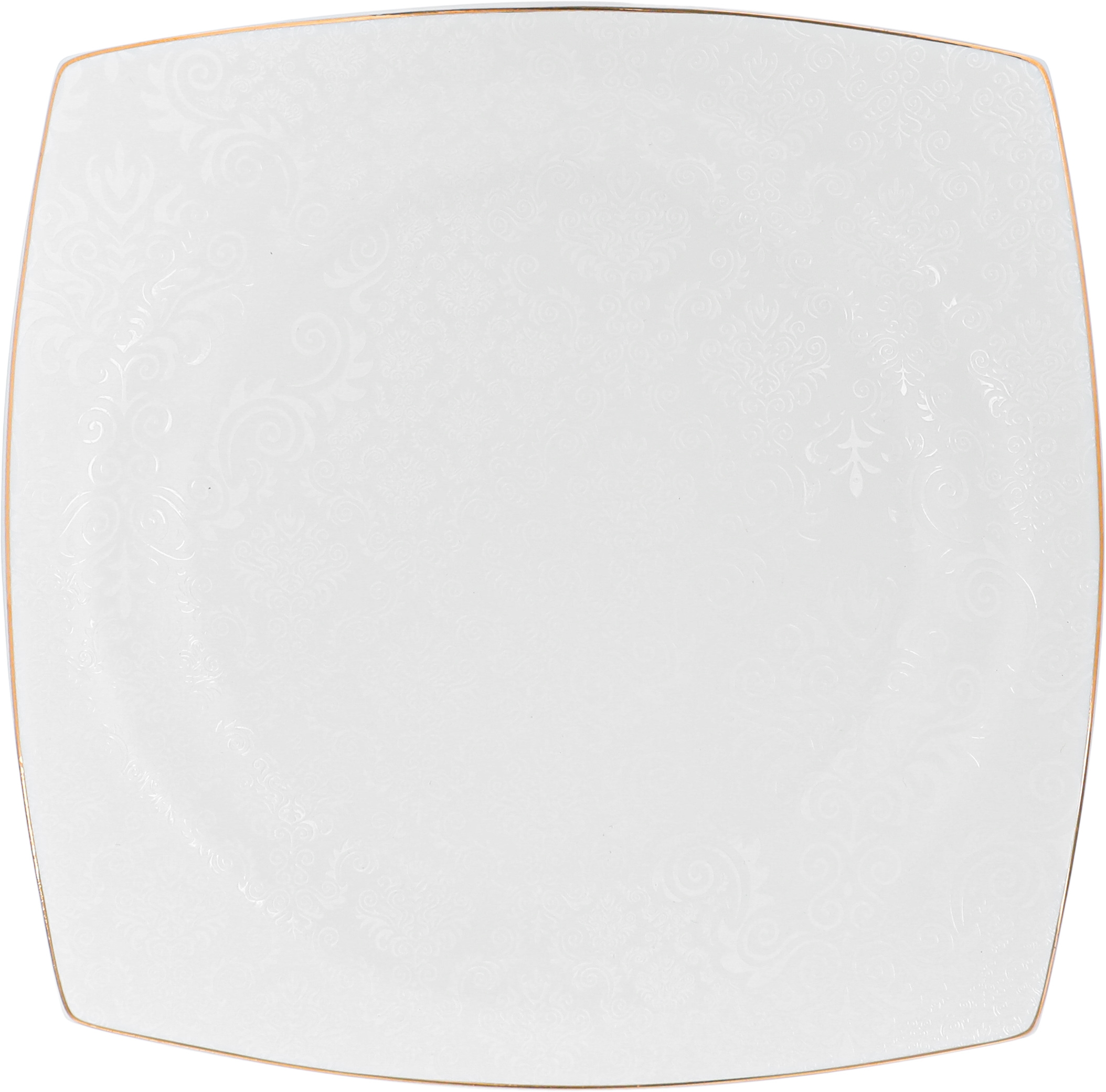 طقم سفرة بورسلان دانيا، 77 قطعة - ابيض ذهبي product image 16