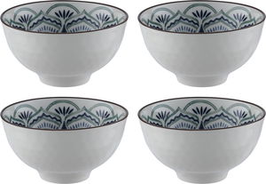 طقم زبديات بورسلان السيف غاليري، 11.5 سم - متعدد الالوان product image