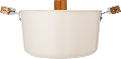 طقم قدور طهي سيراميك تورنادو، 9 قطع - بيج product image 4