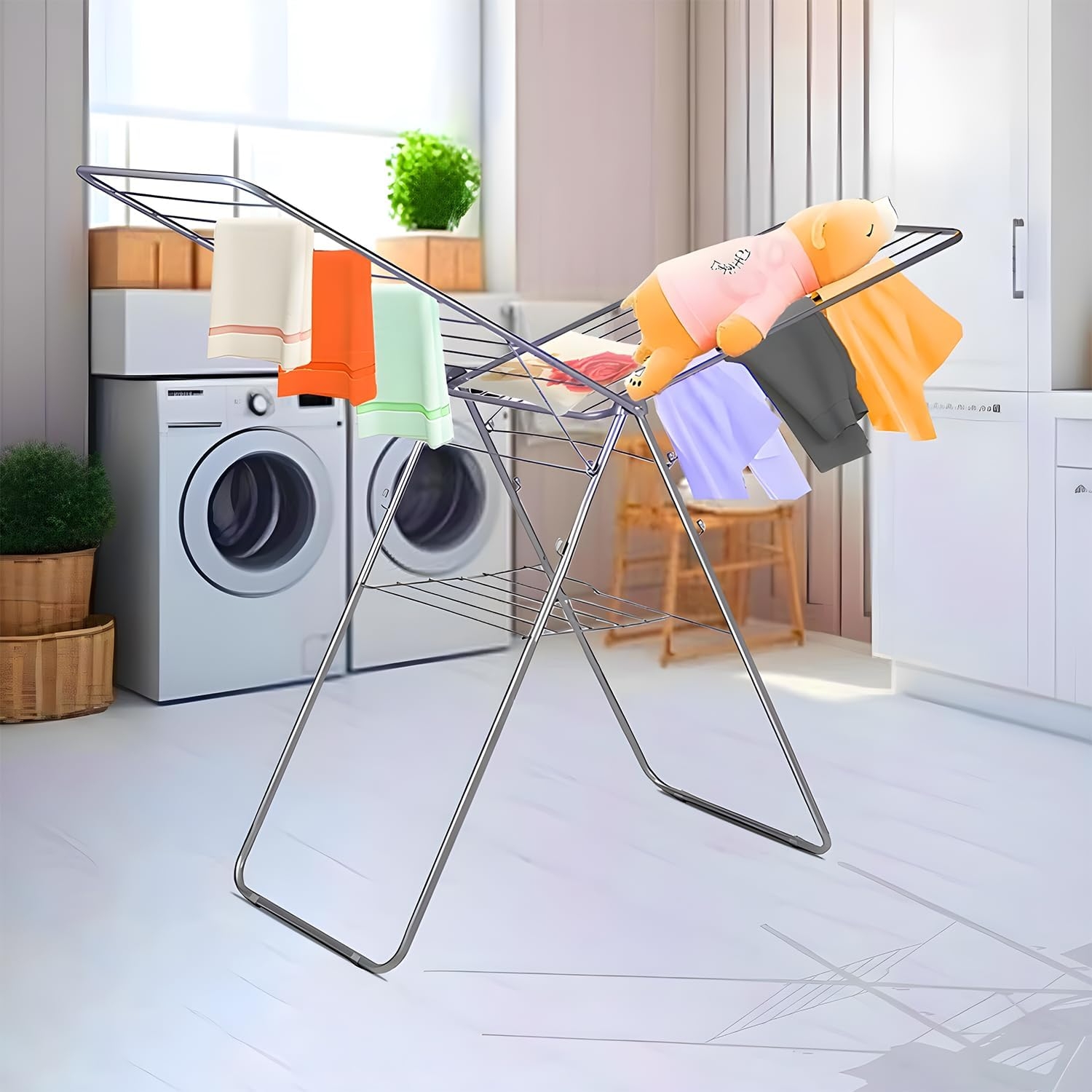 DLC DAC-307 Clothes Dryer, Size 19 Meters - Black Silver product image 3