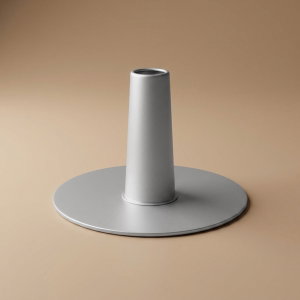 قالب كيك ألمنيوم السيف غاليري، 22×22×10 سم، دائري - فضي product image