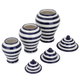 طقم مزهرية بورسلان السيف غاليري، 3 قطع - أزرق product image 2