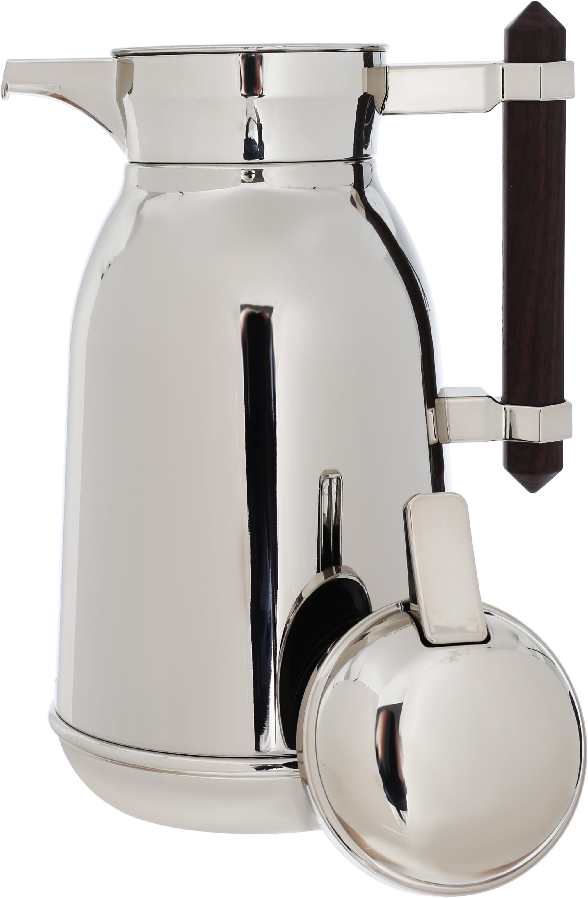 Al Saif Gallery stainless steel thermos set, 1/0.75 litre, two pieces - silver product image 8