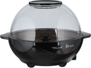 محمصة قهوة كهربائية مكلاين، 300 جرام، 1000 واط، سطح غير لاصق، MCCR01 - اسود شفاف product image 2