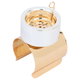 مبخرة استيل السيف غاليري، 7x7x11 سم - فضي / ذهبي product image 1