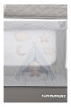 سرير اطفال فان مومنت، 102×72 سم، قابلة للطي - رمادي product image 4
