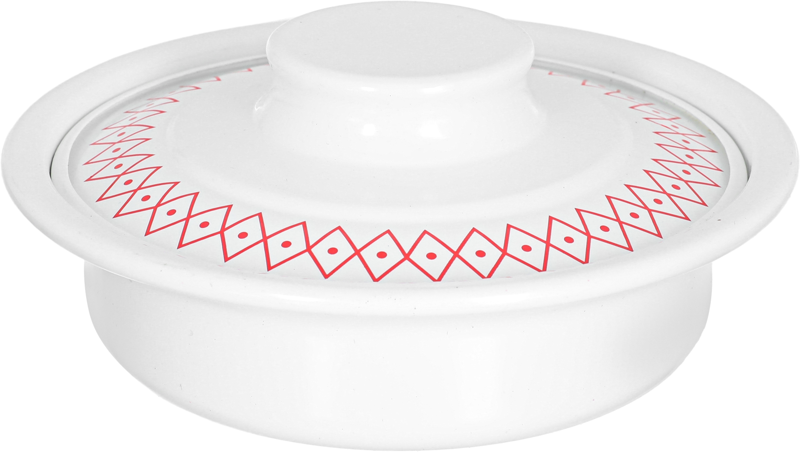 Al Asayel Melamine Serving Plates Set, 7 Pieces - White product image 5