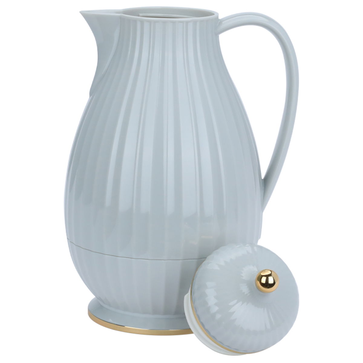 Elegance Savannah Thermos, 0.6 litres, glass inner container, plastic outer shell - pearl product image 3