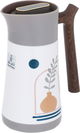 Al Saif Gallery thermos, 0.35 liters, steel inner container, steel outer shell - white grey product image 2