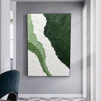 لوحة جدارية كانفس يدوية، 120×80 سم، اطار اسود - متعدد الالوان product image 3