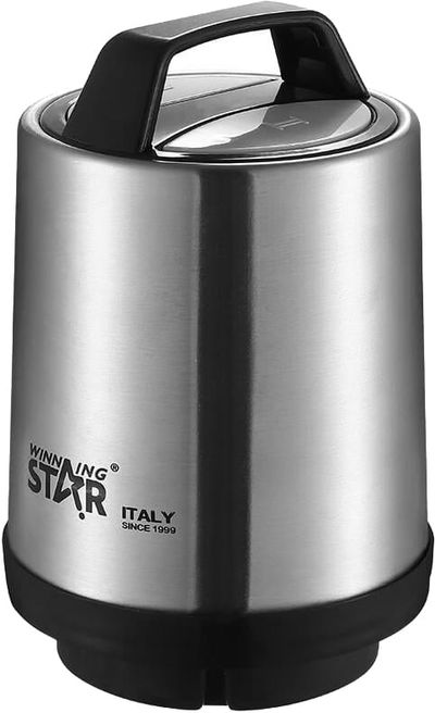 Winning Star ST-5507 Food Chopper, 3 Liters, 300 Watts, 2 Speeds, 4 Blades - Silver Black product image 6