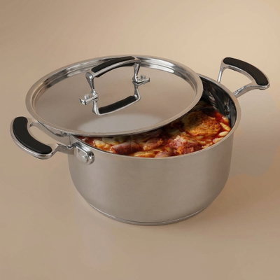 قدر استيل روكي، 20سم - فضي product image 1