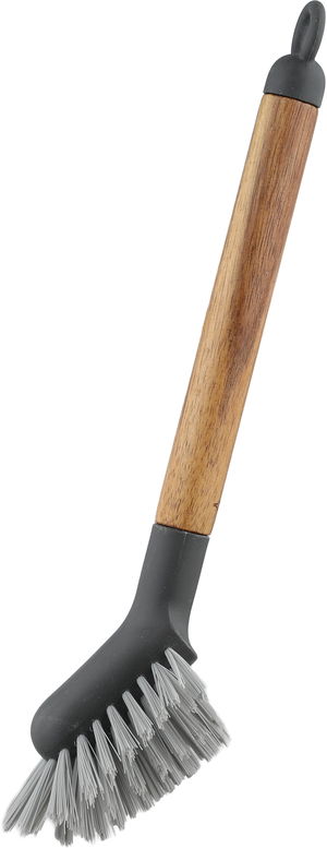 فرشاة اطباق خشب السيف غاليري، 30x8 سم، يد خشبي - خشبي غامق رمادي product image