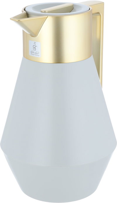 ترمس ليديا إفرست، 1 لتر، حافظة داخلية زجاج حراري - أبيض product image 5