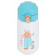 Al Saif Gallery Plastic Water Bottle for Children, 420 ml - Transparent product image 1